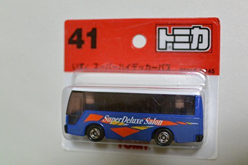 Amazon.co.jp: トミカ 41 いすゞ スーパーハイデッカーバス 1/145